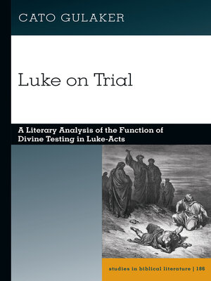cover image of Luke on Trial